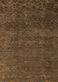 Abstract Brown Modern Rug, abs4779brn