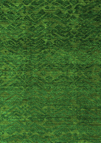 Abstract Green Modern Rug, abs4779grn