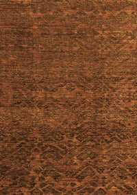 Abstract Orange Modern Rug, abs4779org