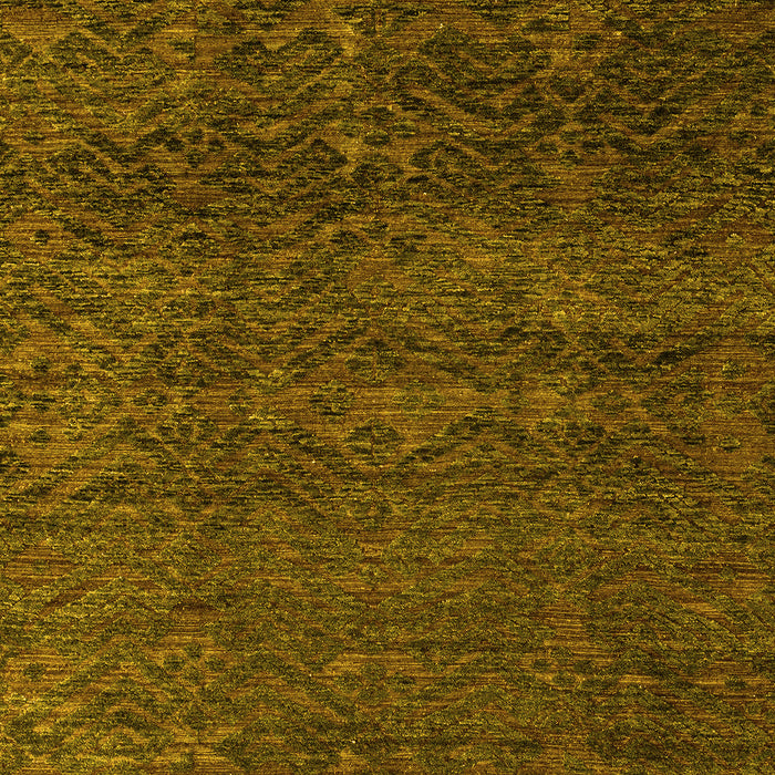 Abstract Yellow Modern Rug, abs4779yw