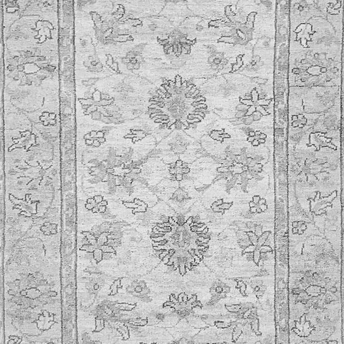 Machine Washable Oriental Gray Traditional Rug, wshabs477gry