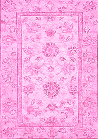 Oriental Pink Traditional Rug, abs477pnk