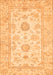 Machine Washable Oriental Orange Traditional Area Rugs, wshabs477org