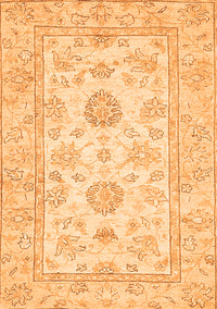 Oriental Orange Traditional Rug, abs477org