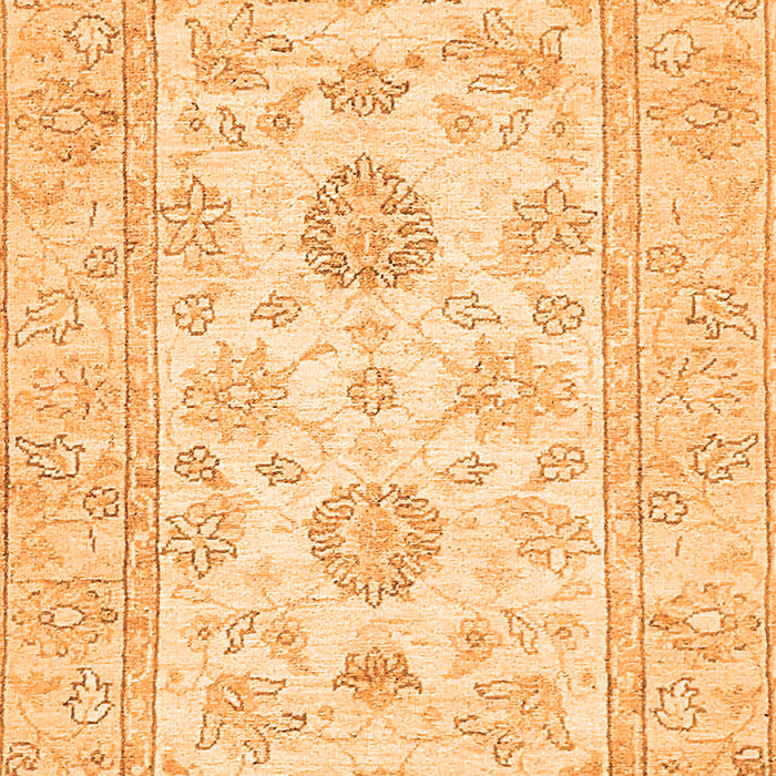 Oriental Orange Traditional Rug, abs477org