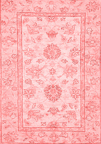 Oriental Red Traditional Rug, abs477red