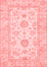 Oriental Red Traditional Area Rugs