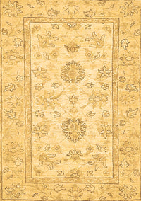 Oriental Brown Traditional Rug, abs477brn