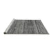 Sideview of Machine Washable Abstract Gray Modern Rug, wshabs4780gry