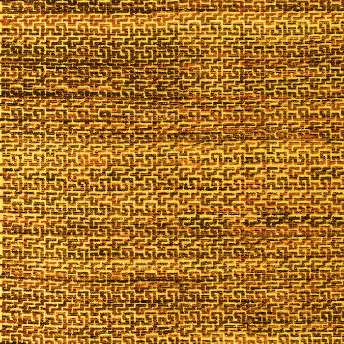 Abstract Yellow Modern Rug, abs4780yw