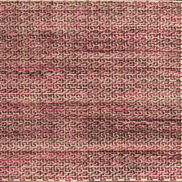 Square Abstract Fire Brick Red Modern Rug, abs4780