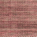 Square Abstract Fire Brick Red Modern Rug, abs4780