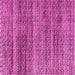 Square Machine Washable Abstract Pink Modern Rug, wshabs4780pnk