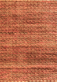 Abstract Orange Modern Rug, abs4780org