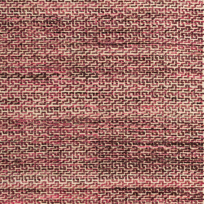 Machine Washable Abstract Fire Brick Red Rug, wshabs4780