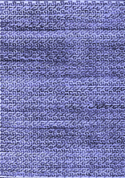 Abstract Blue Modern Rug, abs4780blu