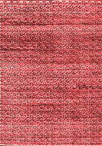 Abstract Red Modern Rug, abs4780red