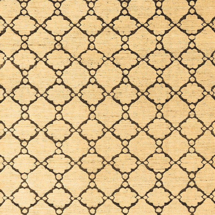 Machine Washable Solid Brown Modern Rug, wshabs4781brn