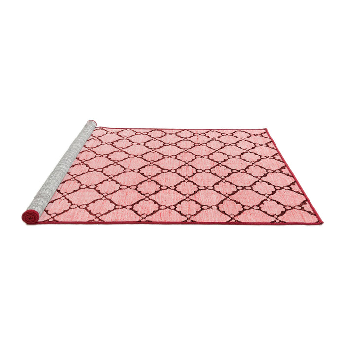 Modern Red Washable Rugs