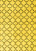 Solid Yellow Modern Rug, abs4781yw