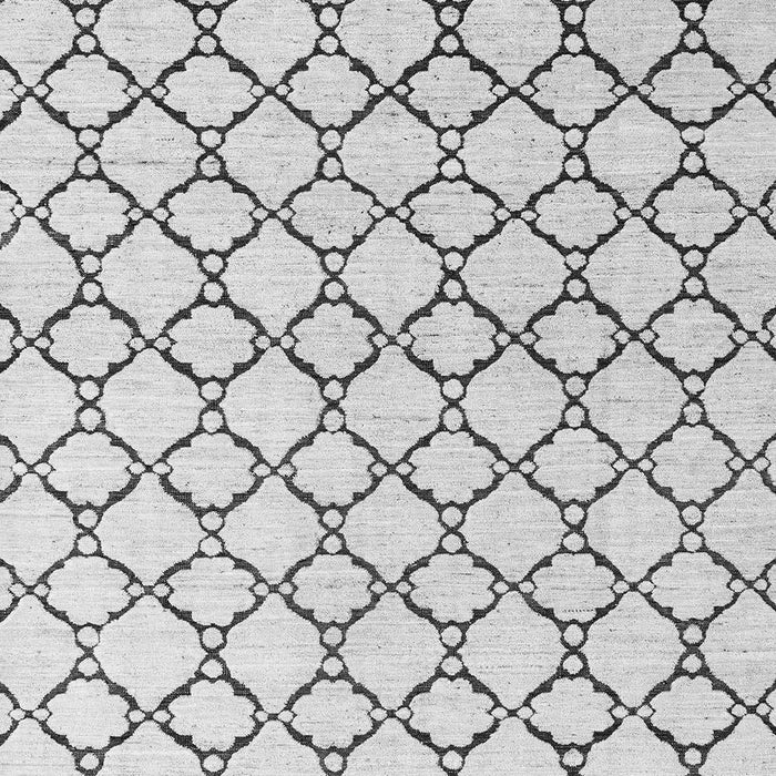 Machine Washable Solid Gray Modern Rug, wshabs4781gry