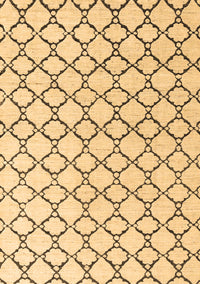 Solid Brown Modern Rug, abs4781brn