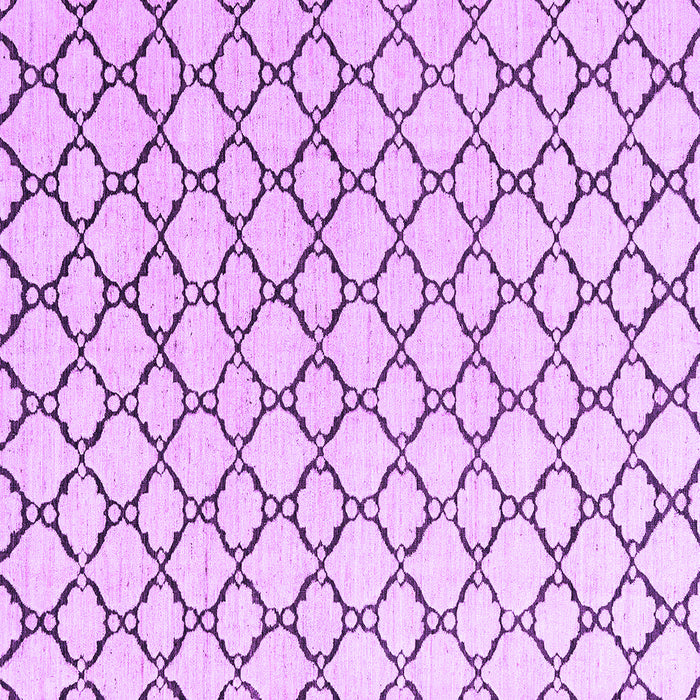 Square Solid Purple Modern Rug, abs4781pur