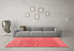 Modern Red Washable Rugs