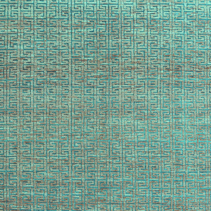 Abstract Turquoise Modern Rug, abs4782turq