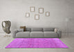 Machine Washable Abstract Purple Modern Area Rugs in a Living Room, wshabs4782pur