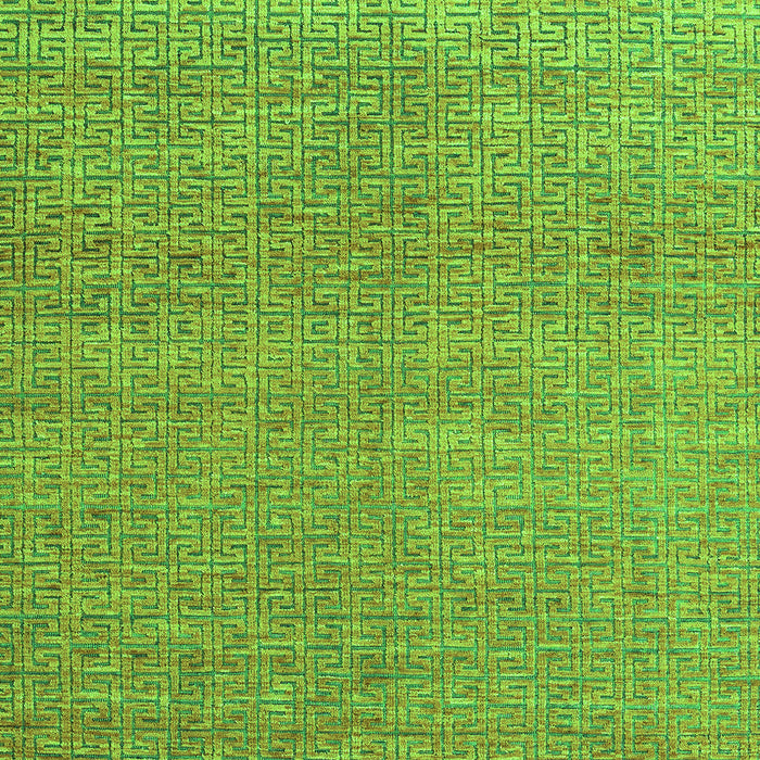 Machine Washable Abstract Green Modern Area Rugs, wshabs4782grn