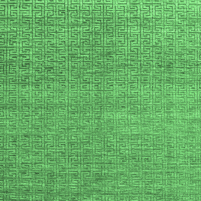 Machine Washable Abstract Emerald Green Modern Area Rugs, wshabs4782emgrn