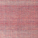 Square Abstract Pink Modern Rug, abs4782