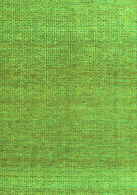 Abstract Green Modern Rug, abs4782grn