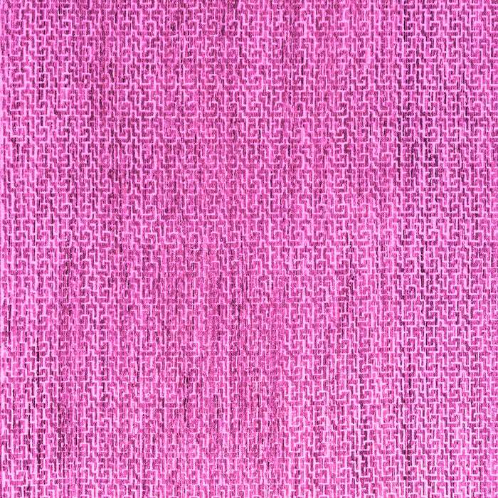 Square Abstract Pink Modern Rug, abs4783pnk