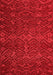 Abstract Red Modern Area Rugs