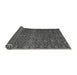 Sideview of Abstract Gray Modern Rug, abs4784gry