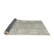 Sideview of Abstract Desert Sand Beige Modern Rug, abs4785