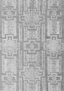 Abstract Gray Modern Rug, abs4785gry