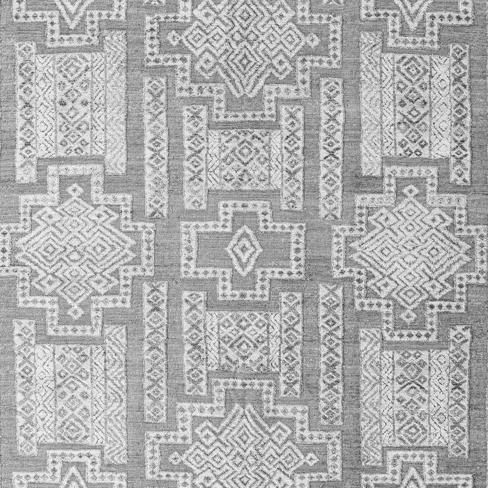 Abstract Gray Modern Rug, abs4785gry