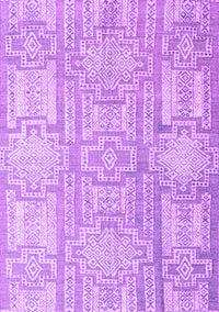 Abstract Purple Modern Rug, abs4785pur