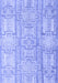 Abstract Blue Modern Rug, abs4785blu