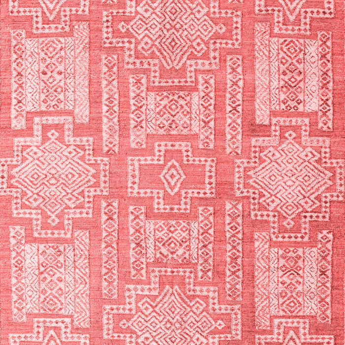 Abstract Red Modern Area Rugs