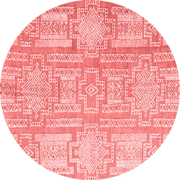 Machine Washable Abstract Red Modern Rug, wshabs4785red