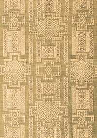 Abstract Brown Modern Rug, abs4785brn