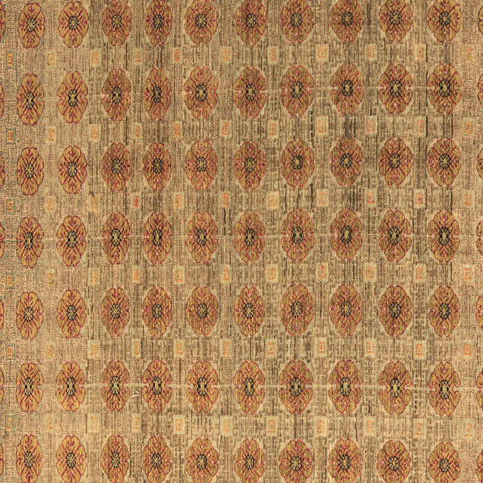 Square Machine Washable Abstract Brown Modern Rug, wshabs4786brn