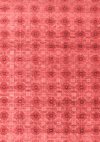 Abstract Red Modern Rug, abs4786red