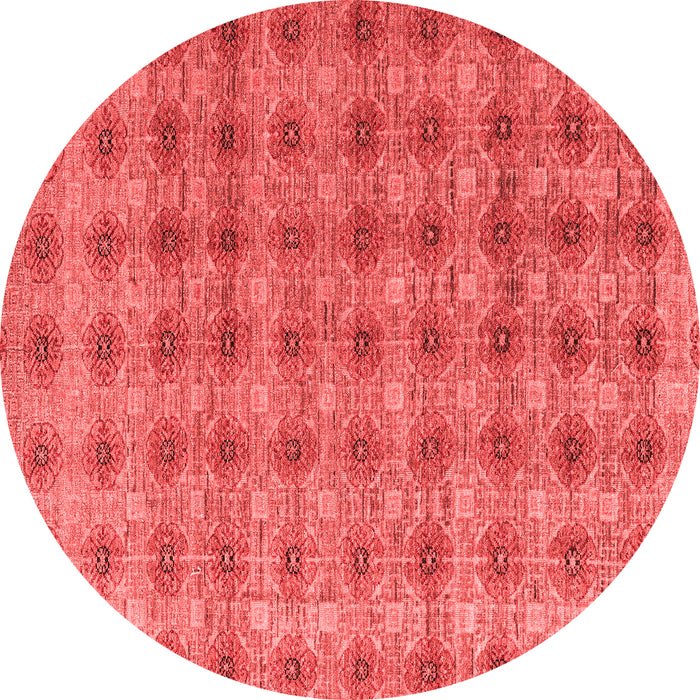 Machine Washable Abstract Red Modern Rug, wshabs4786red