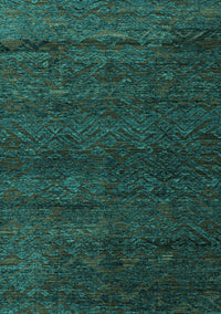 Abstract Turquoise Modern Rug, abs4787turq