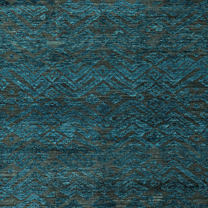 Machine Washable Abstract Light Blue Modern Rug, wshabs4787lblu